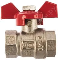 Кран шаровой TeRma RED 1/2" вв ручка-бабочка 26113