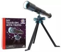 Набор для опытов Собери телескоп увеличение х10, серии STEM University DYI 36021