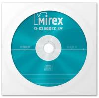 Диск CD-RW Mirex, 4-12x, 700 Мб, конверт, 1 шт 1198402