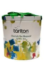 Чай "Tarlton" цейлонский зеленый Cherish the moment green tea "наслаждение", жест. банка, 100 г