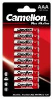 Батарейка AAA - Camelion Alkaline Plus LR03 LR03-BP10 (10 штук)