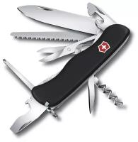 Нож перочинный VICTORINOX Outrider, 111 мм, 14 функций, с фиксатором лезвия, чёрный