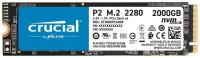 SSD жесткий диск M.2 2280 2TB P2 CT2000P2SSD8 CRUCIAL