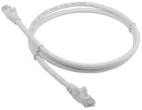 Патч-корд Lanmaster LAN-PC45 RJ-45 (m) - RJ-45 (m) CAT6 U/UTP, 0.5 м, 1 шт., белый