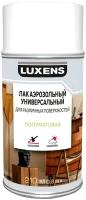 Лак аэрозольный алкидный Luxens сатинированный бесцветный 210 мл