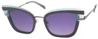 Солнцезащитные очки NEOLOOK NS-1384, черный, фиолетовый