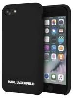 Чехол Karl Lagerfeld Silicone для iPhone 7/8/SE 2020, черный