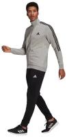 Костюм Adidas Trainingsanzug Essentials 3 Stripes French Terry Черный/Серый 174