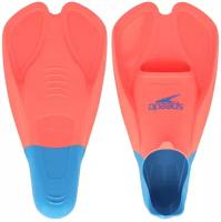 Speedo Ласты Speedo Trainning Fin 6-7 39-40.5, коралловый/голубой для тренировок в бассейне