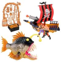 Игровой набор Chap Mei Пираты - Атака рыбы-удильщика 505206