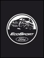 Наклейка на авто "Ford eco sport логотип" 15х15 см