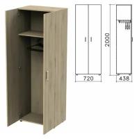 Шкаф для одежды Приоритет 720x438x2000 мм, кронберг (комплект) шт