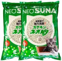 Neo Loo Life Neo Suna наполнитель комкующийся для туалета кошек с экстрактом зеленого чая (6 + 6 л)