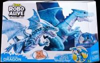 Интерактивный робот ZURU Robo Alive Дракон синий, 7115B