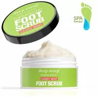 Скраб для ног терапевтический Deep Steep Therapeutic Foot Scrub - Candy Mint 226 г