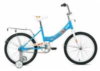 Велосипед 20" FORWARD ALTAIR KIDS COMPACT (1-ск.) 2020-2021 голубой