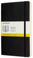 Блокнот Moleskine Classic Soft Expended Large, 400 стр, черный, в клетку