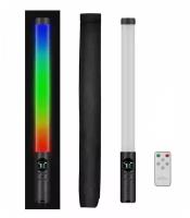 Осветитель светодиодный RGB Light Stick для фотосъемки с регулируемой яркостью, ручной, аккумуляторный, Палка Лампа, Лампа из Tik Tok, TikTok Лампа, Лампа Меч, святой меч, светящий меч
