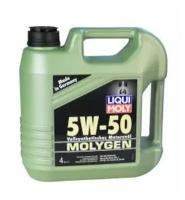 LiquiMoly НС-синтетическое моторное масло Molygen 5W-50 (4л)