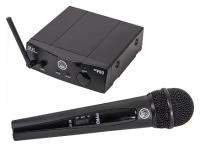 Микрофонный комплект AKG WMS40 Mini Vocal Set BD US45A, разъем: jack 6.3 mm, черный