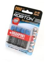 Аккумулятор AA - Robiton 2850 mAh 2850MHAA-4/box BL4 (4 штуки) MH2850AA