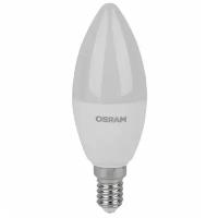 Лампа светодиодная LED Value LVCLB60 7SW/865 7Вт свеча матовая E14 230В 10х1 RU OSRAM 4058075579033