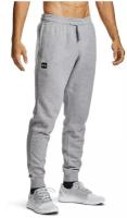 Брюки джоггеры Under Armour Rival Fleece Joggers, размер MD, серый