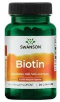 Biotin 5000 mg, 30 капсул