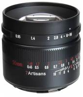 Объектив 7artisans 50mm F0.95 Nikon Z, черный