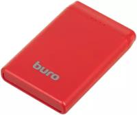 Мобильный аккумулятор Buro BP05B 5000mAh 2.1A 2xUSB красный (BP05B10PRD)