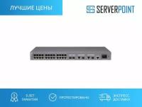 Коммутатор Huawei S2350-28TP-EI-AC 02355246 24 Ethernet 10/100 ports, 2 Gig SFP and 2 dual-purpose 10/100/1000 or SFP,AC 110/220V,front access