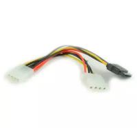 Аксессуар Кабель питания Gembird Cablexpert Molex - Molex+SATA 15cm CC-SATA-PSY2