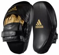 adiSBAC01 Лапы Training Curved Focus Mitt Short черно-золотые - Adidas