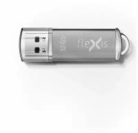 USB флешка FLEXIS 32Gb RB-108 grey USB 2.0