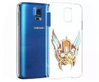 Чехол задняя-панель-накладка-бампер MyPads тор абстракция для Samsung Galaxy S5 SM-G900H/G900F противоударный