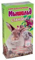 Корм для кроликов Мышильд для декоративных кроликов стандарт 500г