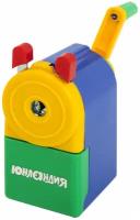 Точилка механическая юнландия "Светофор" для ч/гр и цветных карандашей, корпус многоцветный, 228766