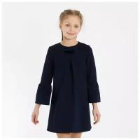 Платье Ivashka "Школа-2" 7861375 для девочки, цвет тёмно-синий, размер 134 см