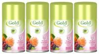 Освежитель воздуха Ягодно-фруктовый микс Gold Mint Berries & Mandarin 230 мл . 4 штуки