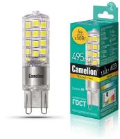 Camelion LED6-G9-NF/830/G9 (Эл.лампа светодиодная 6Вт 220В)