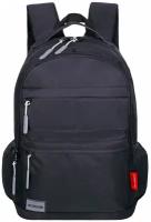 Городской молодежный ортопедический рюкзак Across 43х29х18 см Черный