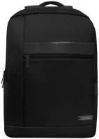 Деловой рюкзак TORBER VECTOR T7925-BLK с отделением для ноутбука 15", черный, полиэстер 840D, 44 х 30 x 9,5 см, 13,8 л