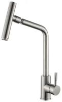 Смеситель Zorg STEEL HAMMER для кухни SH 5106 INOX