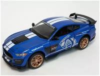 Машинка Ford Mustang Shelby 1:24 металлическая, свет, звук