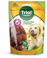 Triol (лакомства) Пикантные сосиски из утки для собак, 70г 10171007, 0,07 кг, 42667 (2 шт)
