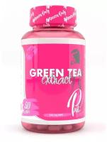 Антиоксидант PinkPower с эффектом омоложения экстракт зеленого чая в капсулах GREEN TEA, 60 капсул