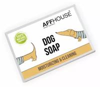 Мыло для собак AFFHOUSE глубокое очищение и увлажнение / ЭКО мыло для собак, бережное очищение кожи и шерсти собаки