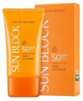 Nature Republic California Aloe Daily Sun Block SPF50 Солнцезащитный крем, 57 мл