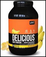 Комплексный протеин QNT DELICIOUS WHEY PROTEIN POWDER 908 г, Банан