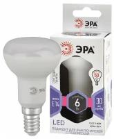 ЭРА LED R50-6W-860-E14 ЭРА (диод, рефлектор, 6Вт, холод, E14), (10/100/3600)